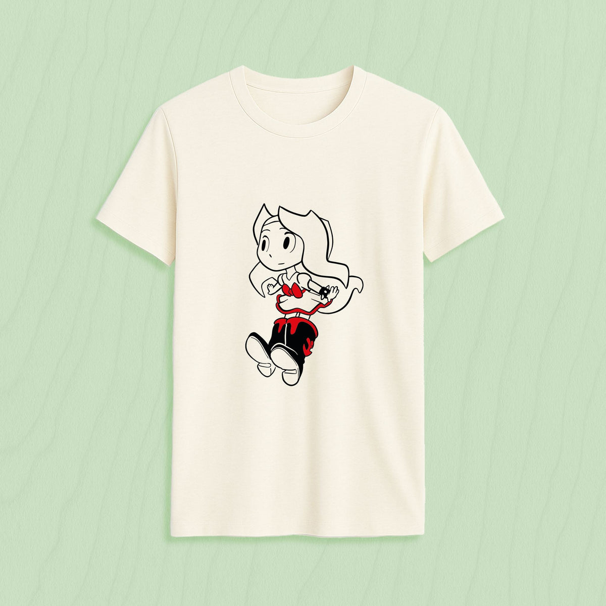 T-shirt Lou ! bottes