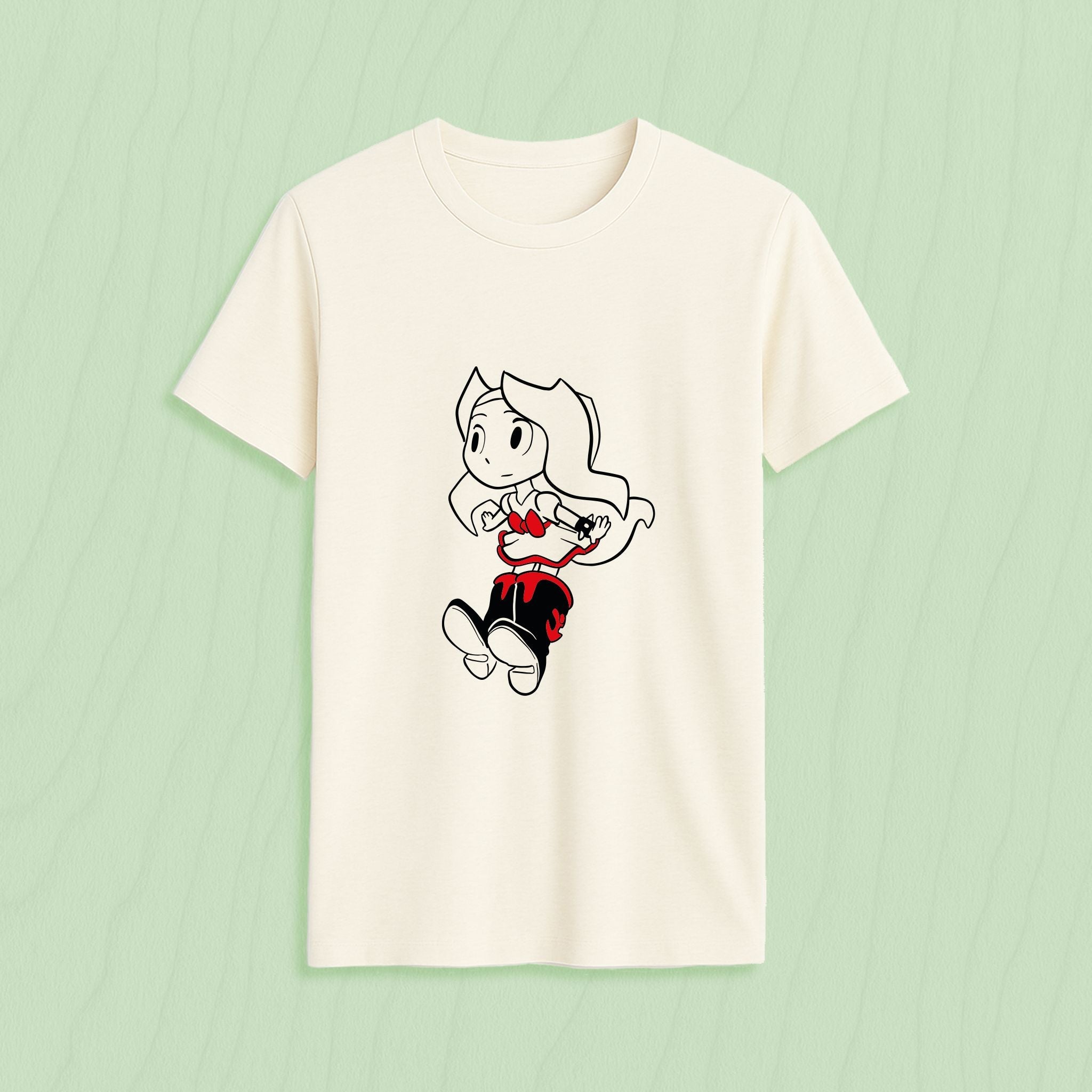 T-shirt Lou ! bottes