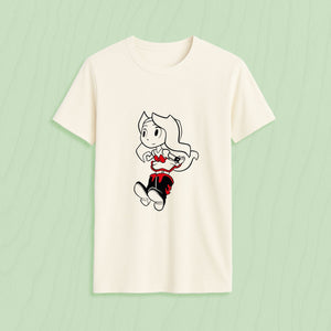 T-shirt Lou ! bottes